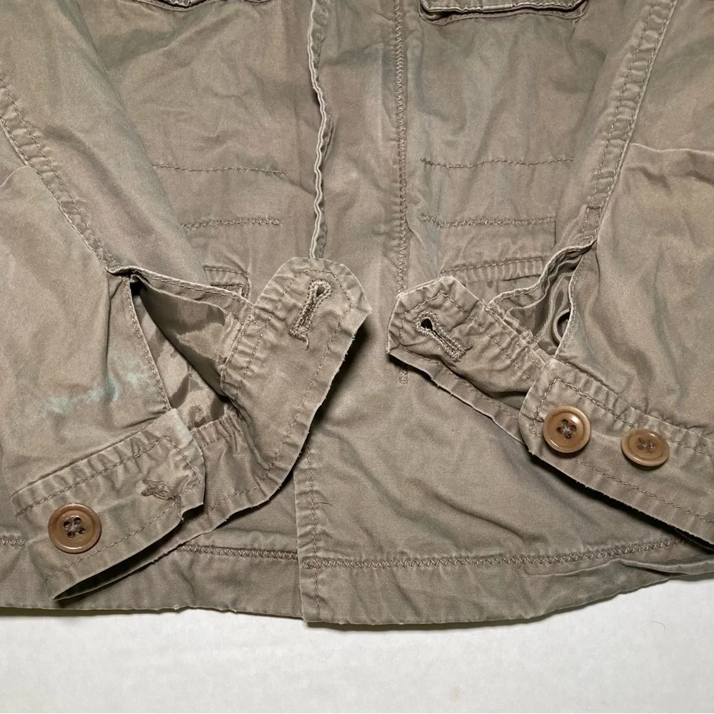 Crewcuts 🟣 Size 4 / 5 Military Style Jacket with Hidden Hood